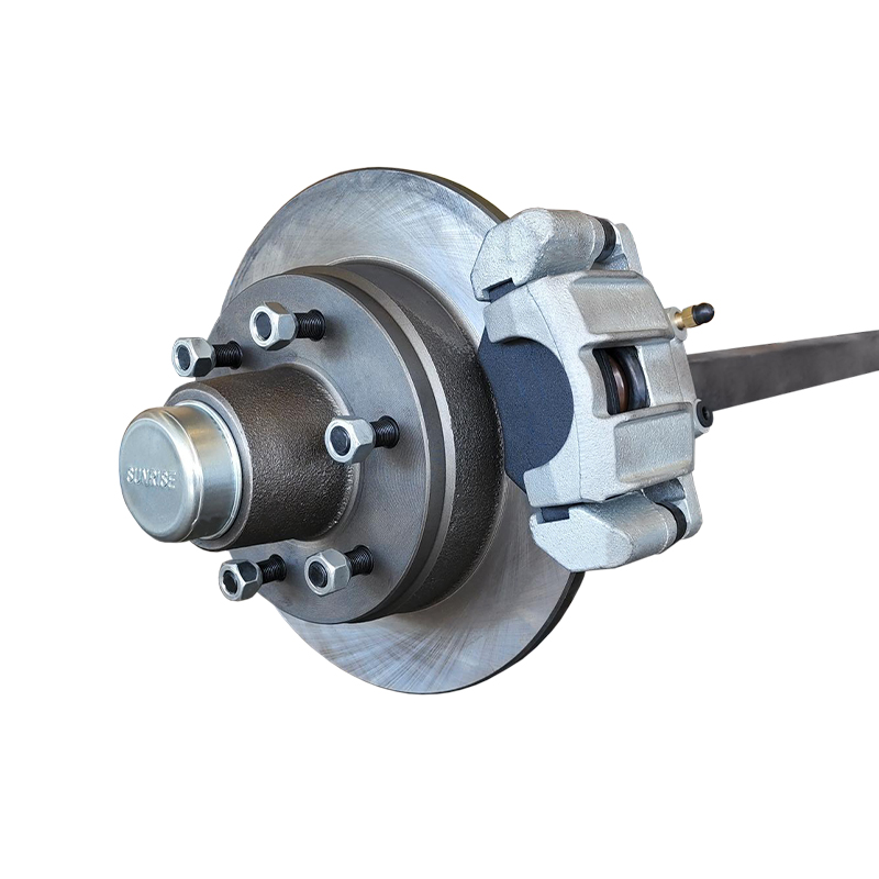 Hydraulic Disc Brake Axle 2000kg Rated 50mm 2T Square