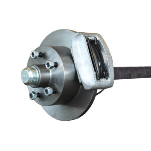 Hydraulic Disc Brake Axle 1000kg Rated 40mm Square