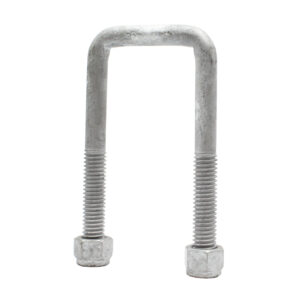 U-Bolts with Nyloc Nut 1/2″ Galvanised