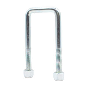 U-Bolts with Nyloc Nut 1/2″ Zinc