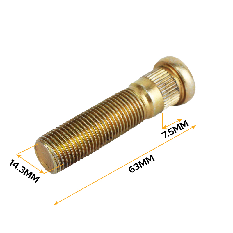 Wheel Stud 9/16″ Zinc - Image 2